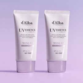 d'Alba Waterful Tone Up Sun Cream Purple 50mL Duo Set - d'Alba Waterful Tone Up Sun Cream Purple 50mL Duo