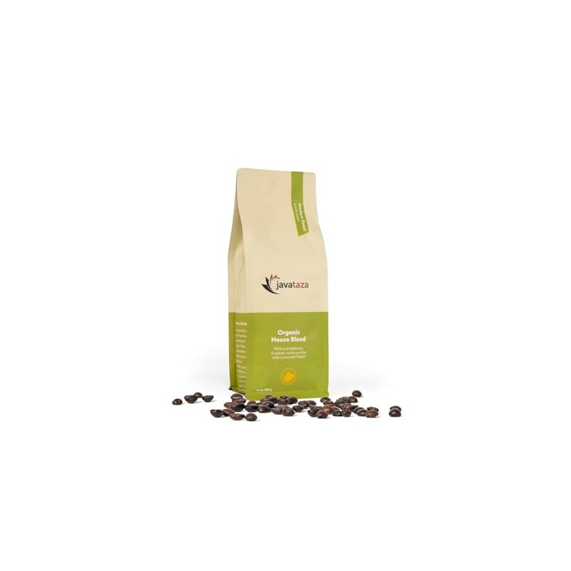 Organically Grown House Blend Whole Bean Coffee - 12oz Fairly