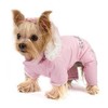 Dog Coat - "Ruffin' It" Snowsuit - Pink - Small/Medium