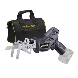 Durofix RJ1217-TG G12 Series 12V Cordless Mini Reciprocating Saw Kit with 6-Interchangeable Saw Blades & Canvas Bag - Bare Tool Only