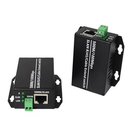 Geroosaty Ethernet over Twisted Pair Converter -Ethernet Extender over Twisted Line Phone Wire Line, RJ45 LAN Network Booster
