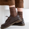 ACCFOD Cute Crew Socks Casual Athletic Aesthetic Socks Neutral Cotton