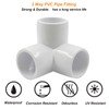 LifCratms 1/2" 3 Way PVC Elbow Fittings - Green Furniture