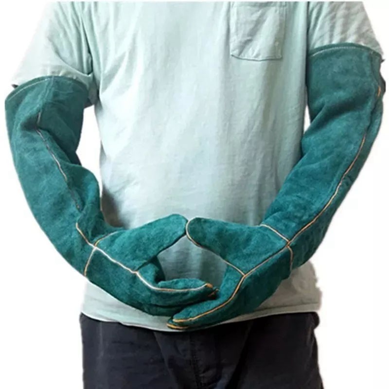 Bite Proof Pet Gloves Non Scratch for Handing Groming Electric