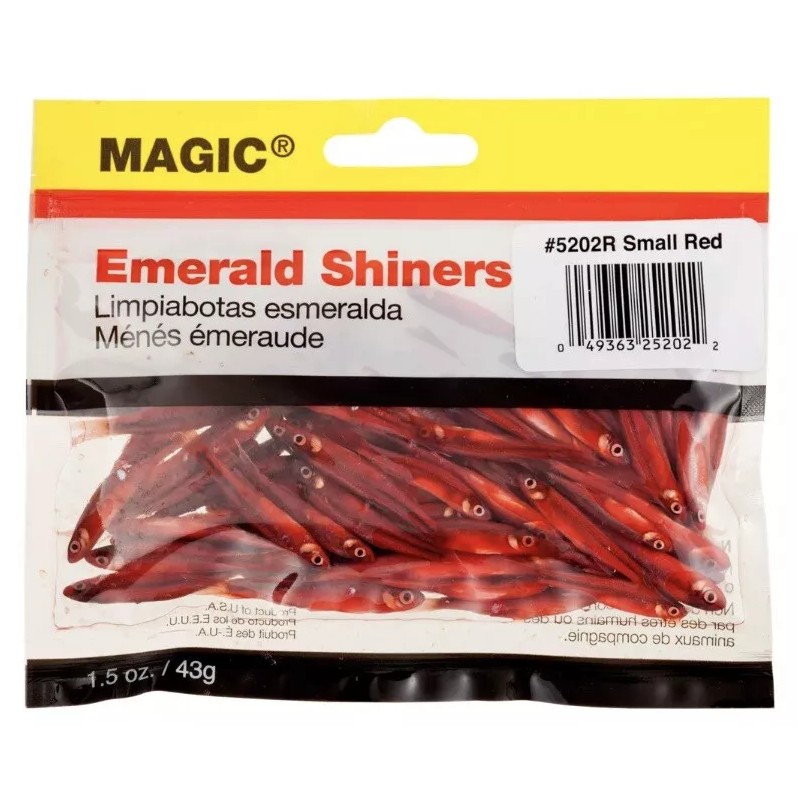 Magic Preserved Emerald Shiners Red