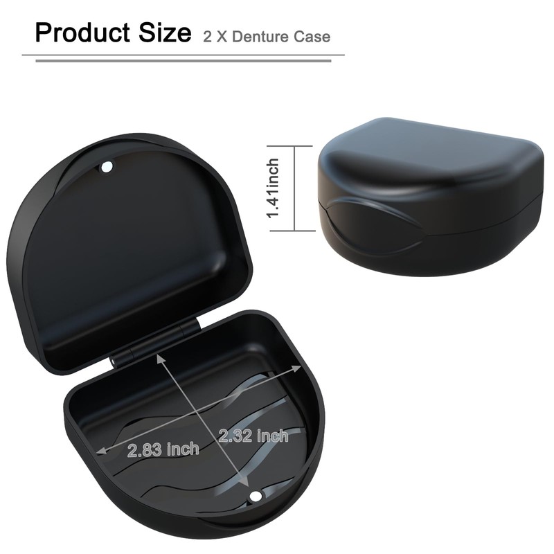 Retainer Case Denture Case: BVN Orthodontic Dental Case, Slim Braces