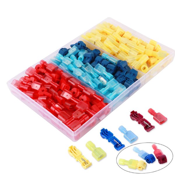 CESFONJER T-Tap Electrical Connectors | Solderless Connector Assortment Kit |