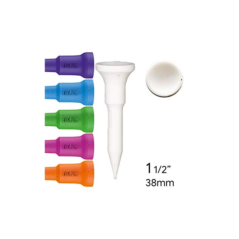 LIGNUM Unisex 38 mm Tees 16PK Mix Neon