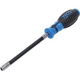 BGS Bit Screwdriver for 6.3 (1/4) with Flexible Shaft, 1 Piece, 7829