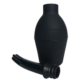 Abyclean Anal Douche Enema Bulb Vaginal Douche Enema Cleaner for Women’s or Man’s Health (310ml Black)