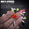 VMSIXVM Crappie Jigs with Spinner, 15 Pcs Scent Holder Underspin