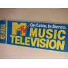 I WANT MY MTV 40-YEAR-OLD ANNIVERSARY BUMPER STICKER WITH MINI