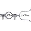 1-3/8" x 1-3/8" Chain Link Fence Gate Fork Latch - 