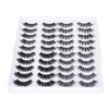 20 Pairs 6D False Eyelashes 4 Styles Long Thick Semi