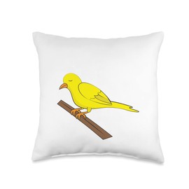 Kaisi Drawing,snooze,snooze,dream Sleep,dream Pajamas, Snooze Light Child, Canary, Sleep Throw Pillow, 16x16, Multicolor