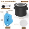 Reusable Vertuo Capsule Kit for Reusable nespresso Vertuo Pods, Upgraded