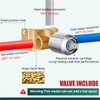 Heyalan 8 Inch Shower Head and Handle Set Square Shower