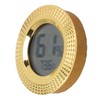 Insert Digital Hygrometer Round Cigar Box High Accuracy Electronic Temperature