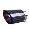 CARMON Real Twill Carbon Fiber Exhaust Pipe Muffler Tips with