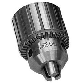 Jacobs 6219 2BA Medium Duty Plain Bearing Keyed Chuck 1.0 to 10.0 Millimeter Capacity With 3/8-Inch 24 Threaded Mount