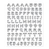 Quattroerre Monster Letter Kit + Stickers
