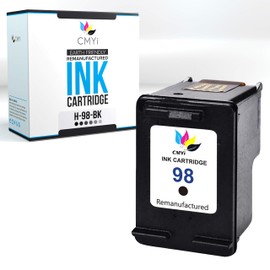 CMYi 98 Black Replacement Ink Cartridge for HP DeskJet D4145, D4155, D4160, D4163, D4168, PhotoSmart C4100, C4110, C4140, C4150, C4170, C4173, C4175, C4180, C4183, C4188, C4190, C4193, C4194