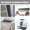 48 x 16 Inch Cut-to-Fit Activated Carbon Fabric Filter Sheet
