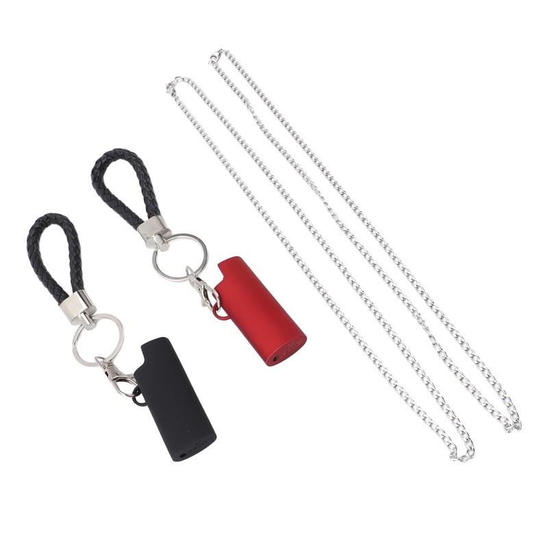 2 Set Spring Clip Keychain Aluminum Alloy Key Ring Key