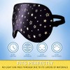 Jersey Slumber Silk Sleep Eye Mask for Men Women, Comfortable