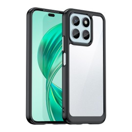 PENGPAI Funda para Honor X8b Uso Rudo Case Acrílico Anti-Amarillo Carcasa Bumper Antiarañazos Respaldo Antigolpes Cover Transparente XC