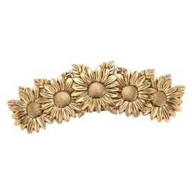 Healeved Sunflower Hair Clip for Women Retro Alloy Barrette Spring Clasp for Thick Thin Hair Vintage Daisy Design for Everyday Wear and Special Occasions
