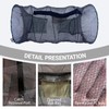 2 Pcs Fishing Bait Trap,Foldable Minnow Trap,Crab Trap,Fishing Net,Bait Cage