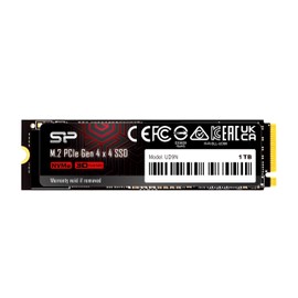 Silicon Power SSD 1TB [Ultra High Speed Gaming SSD] Read 5,000MB/s Write 4,800MB/s 3D NAND M.2 2280 PCIe4.0x4 NVMe1.4 UD9N Series SJ01KGBP44UD9N05J5