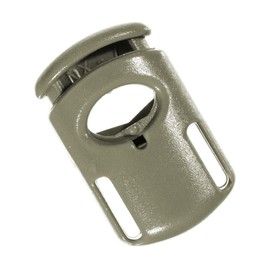 Paracord Planet Ellipse Spring Cord Lock 1/4 Inch – Paracord and Clothing – Coyote Brown (50 Pack)