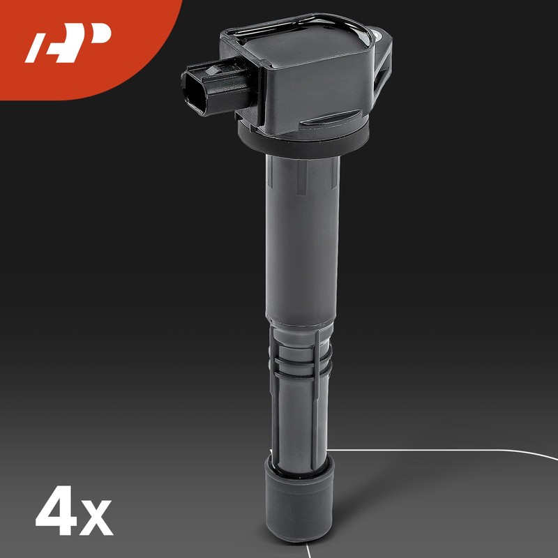 A-Premium Set of 4 Ignition Coil Pack and Iridium Spark