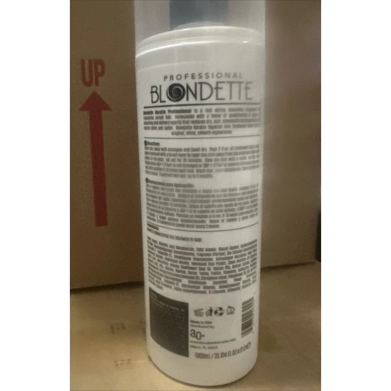 BLONDETTE Brazilian Straightening Formulate formaldehyde free treatment + Avocado Oil