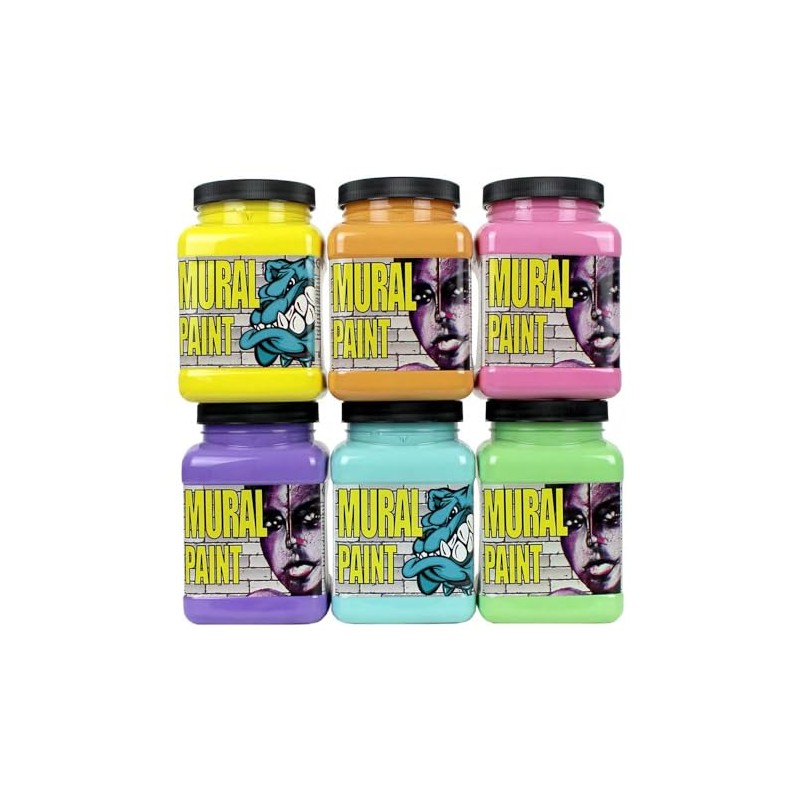 CHROMA Acrylic Mural Paint for Interior and Exterior Murals -