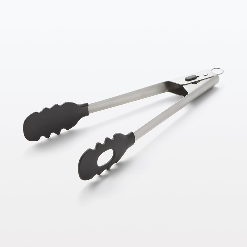 MUJI 83913182 Cooking Tongs/Stopper, Large