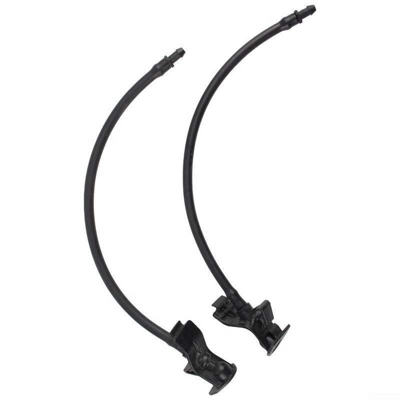 Windshield Washer Upper Hose and Wiper Washer Nozzle Sprayer Jets
