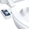 Hibbent Bidet Fresh Water Spray Kit Non Electric Toilet Seat