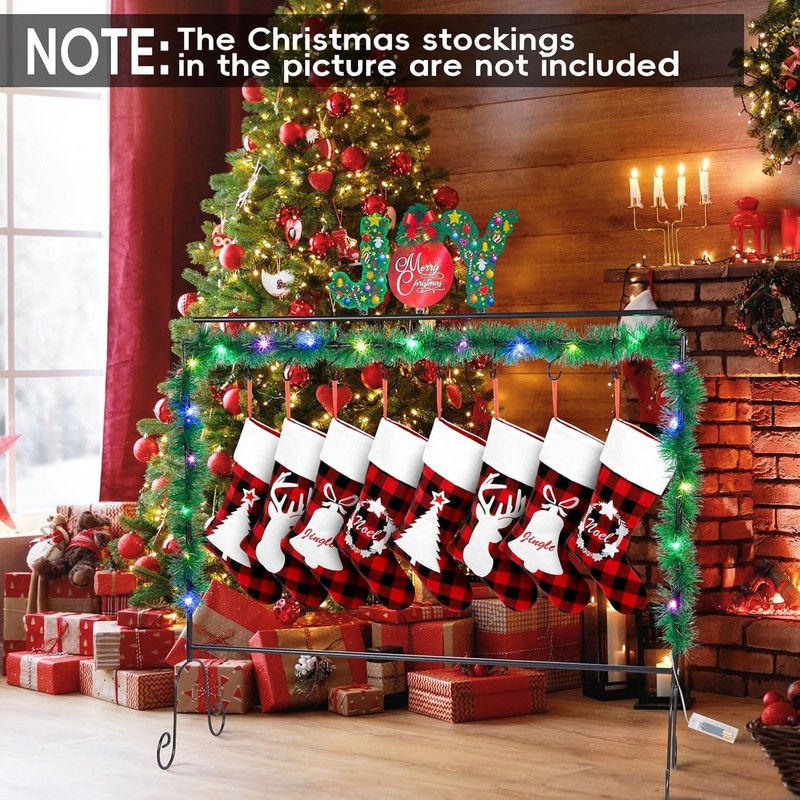 UCLEVER 200Pcs Christmas Tree Ornaments Hanger Strings with Snap Lock,