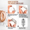RICCLE Bread Lame Slashing Tool, Dough Scoring Knife with 15