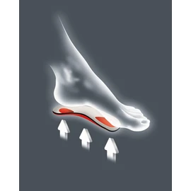 Viva Mini Arch Support, Posture Correction, Shock Absorbing, Walking Support, Deodorizing, Moisture Absorbing, Activated Carbon Filter, Deodorizing, Toeless Free, Half Insole, Insole 36 (Women's 23.5)