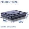 maulehua Silverware Organizer With Lid, Utensil Drawer Organizer. Removable Lid,