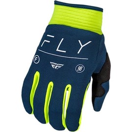 Fly Racing 2024 Adult F-16 Gloves (Navy/Hi-Vis/White X-Small)