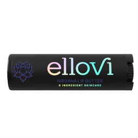 Ellovi Natural Lip Butter Lip Balm - Nirvana - Pure Enough to Eat - Made With Just 6 Vegan Ingredients - Moisturizing Lip Care for All Day Hydration