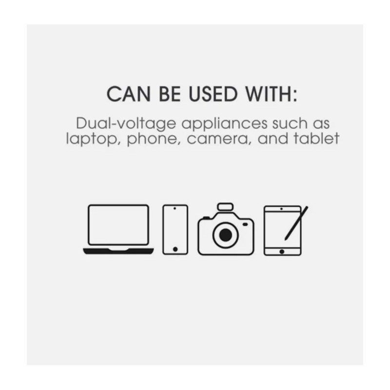 Conair Travel Smart Quick Charge All-in-One Adapter 4 USB-A ports