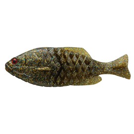 ISSEI Worm Gill Flat 4.3 inches (110 mm), 0.7 oz (20 g), Bluegill #11 Lure