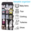 MISSLO 30 Large Pockets Dual Sided Hanging Shoe Rack for