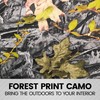 BDK Camo Car, Full Set – Realistic Green Forest Camouflage